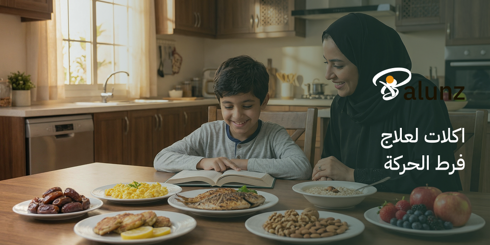 اكلات لعلاج فرط الحركة