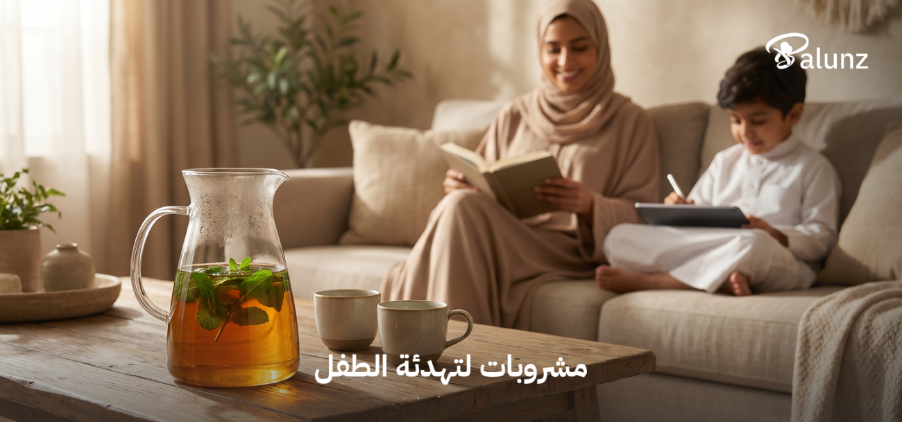 مشروبات لتهدئة الطفل كثير الحركة